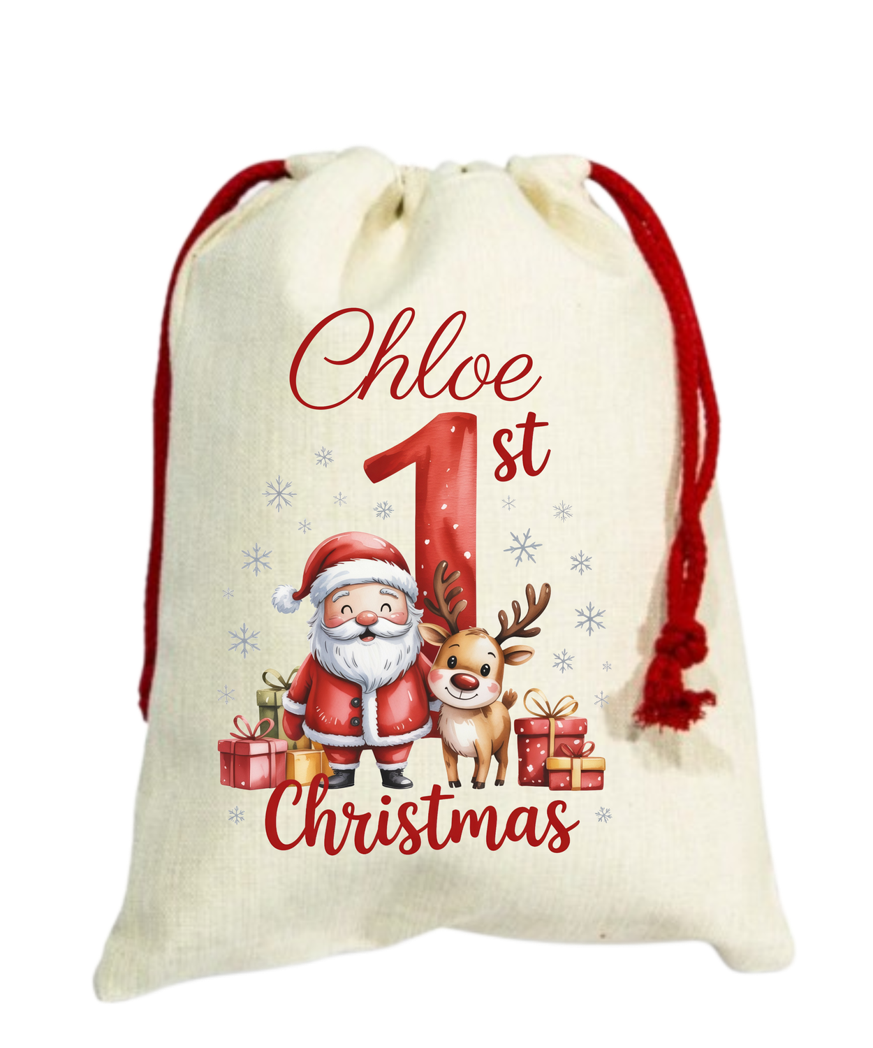 Personalised Christmas Gift Sack