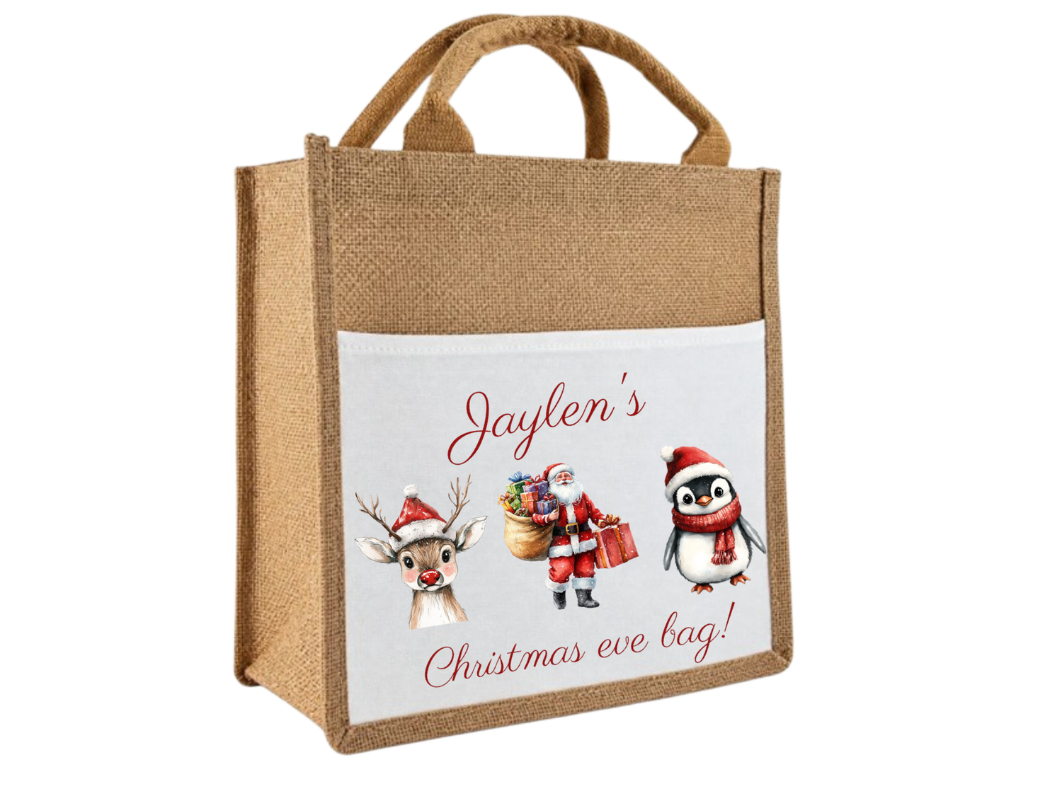 Personalised Christmas Bag