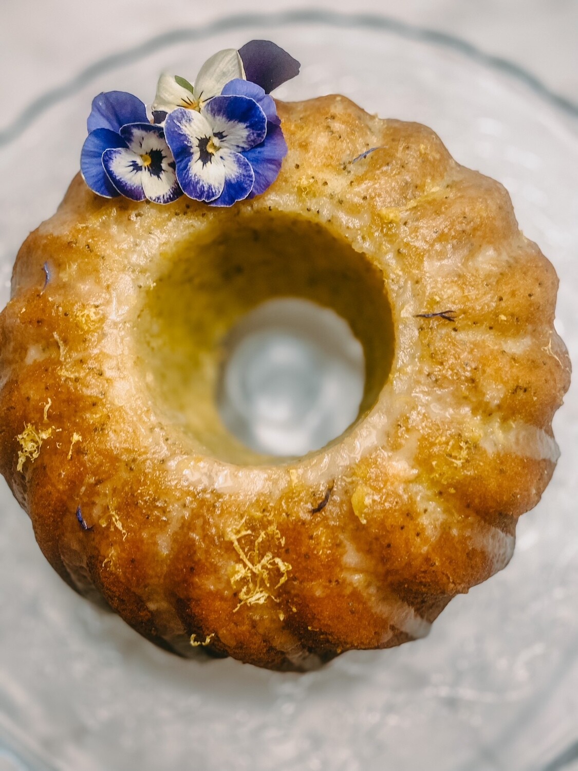Bundt Cake de limón y amapola
