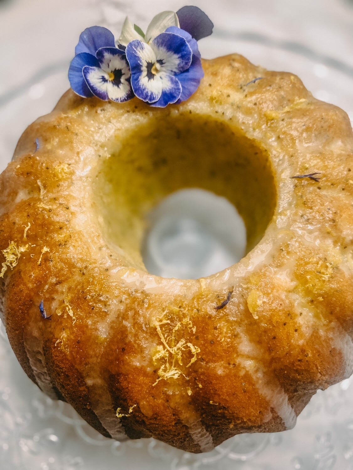 Bundt Cake de limón y amapola