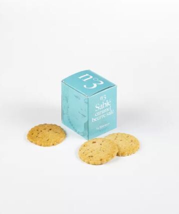 Cubo 35 gr. biscuits caramelo La Sablésienne