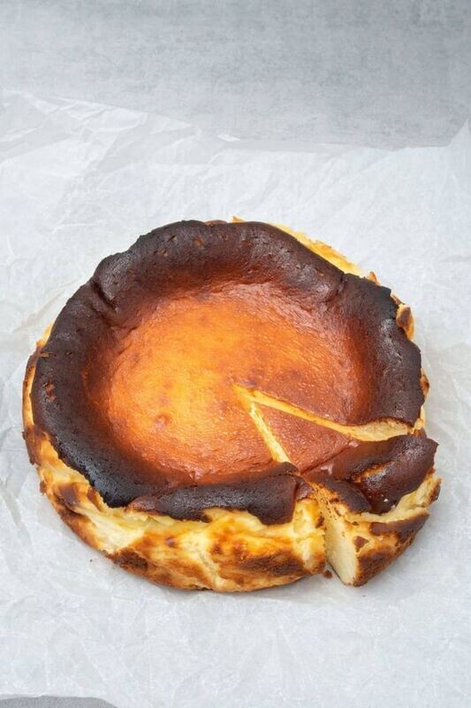 Tarta de queso al horno