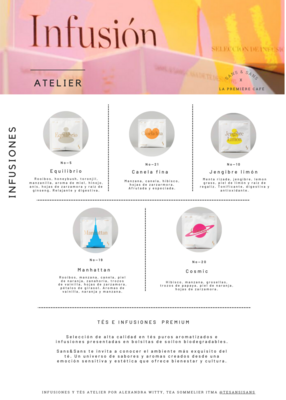 Cajita tés e infusiones atelier Sans &amp; Sans