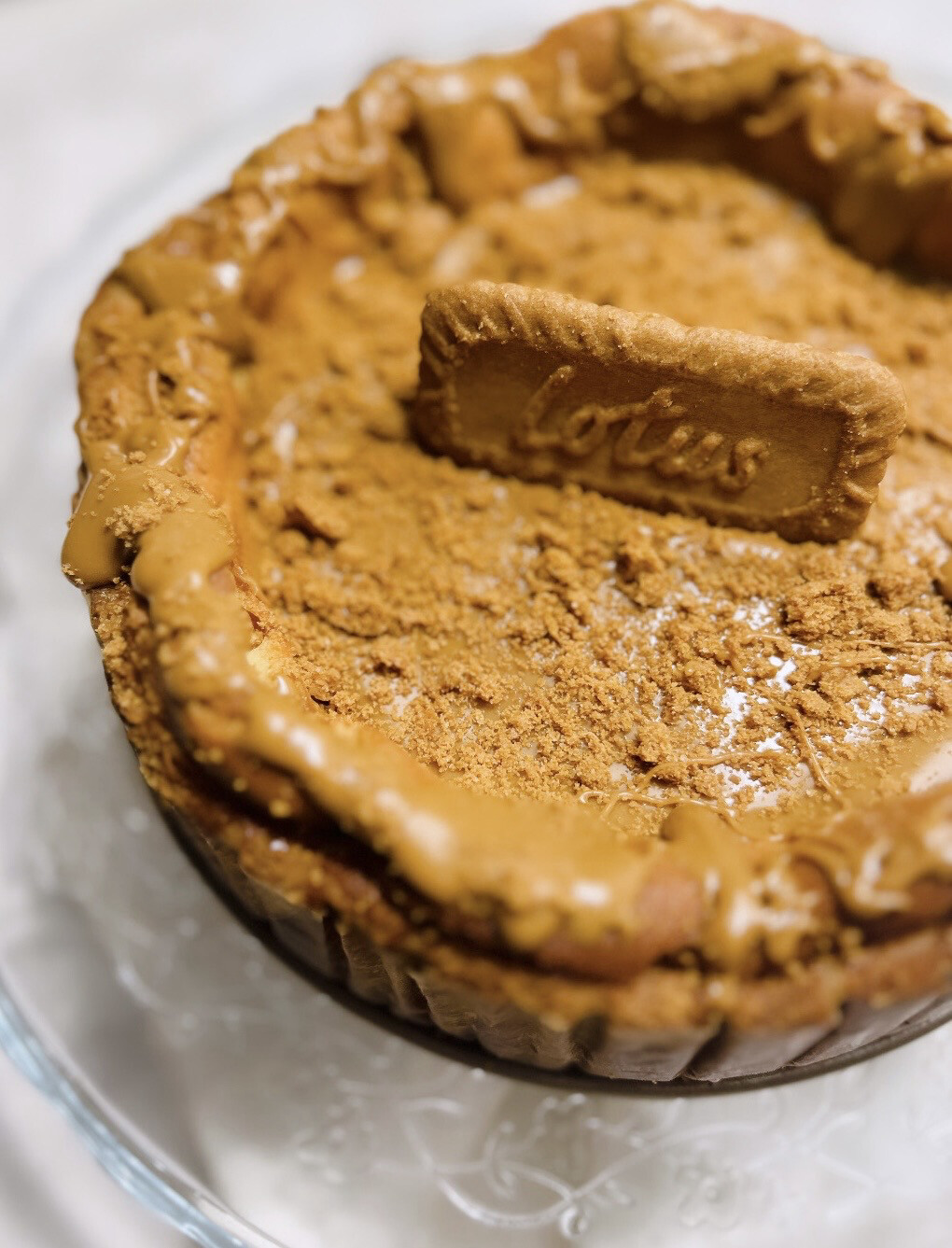 Tarta de queso y Lotus Biscoff