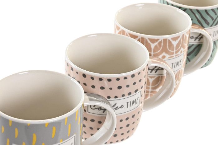 Taza porcelana Coffee Time
