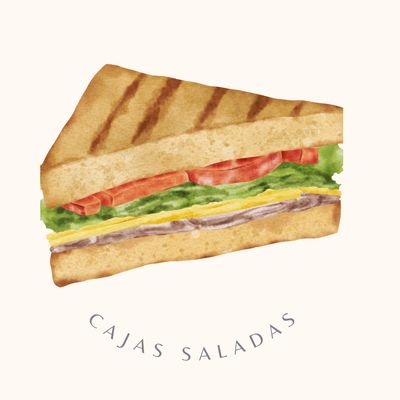 Cajas desayuno saladas La Première Café Ferrol