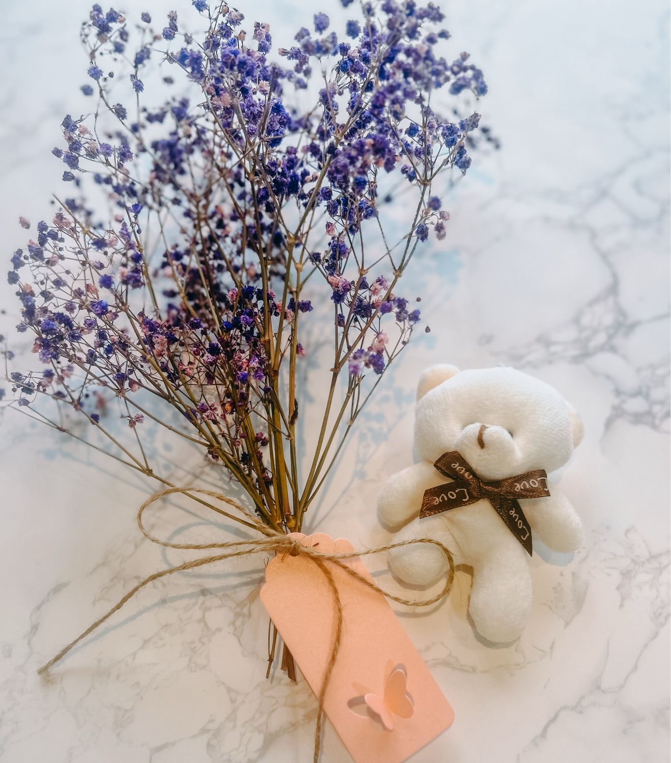 Set osito y bouquet flores 🧸
