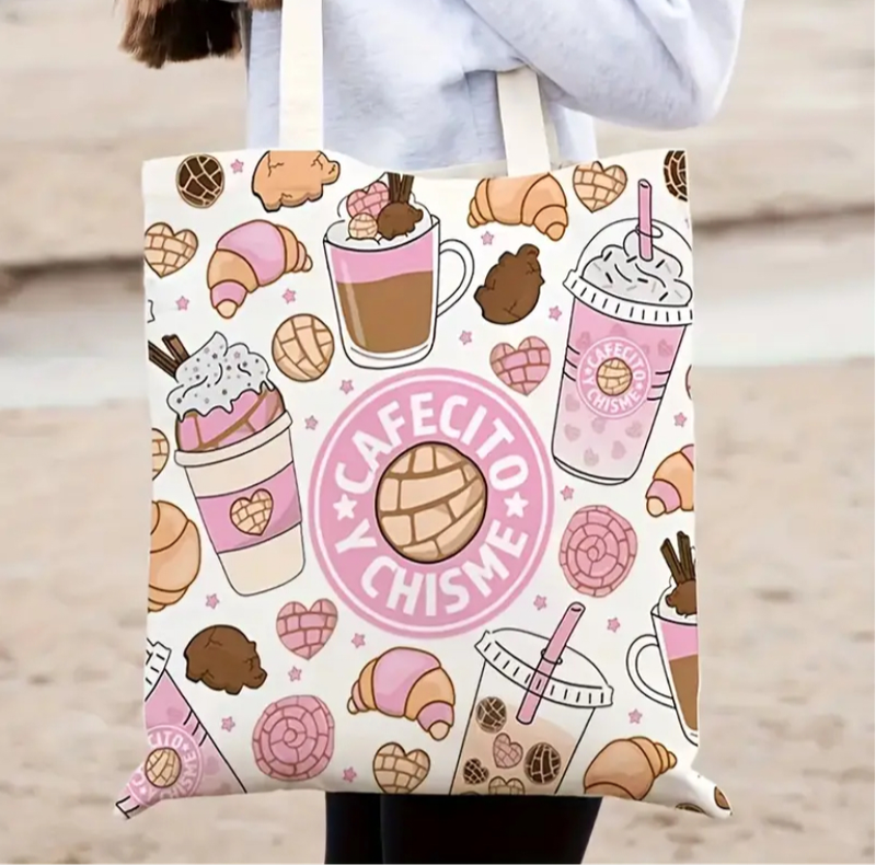 Tote Bag Club "Cafecito y Chisme"