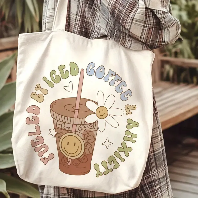 Tote Bag &quot;Smiley Coffee&quot;