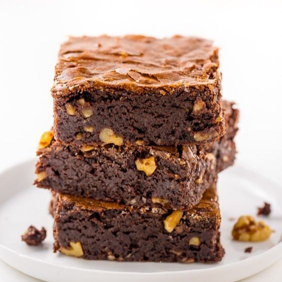 Caja Brownie con nueces