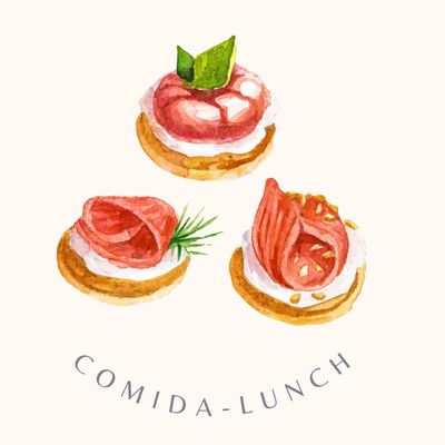 Menús catering comida y lunch en La Première Café en Ferrol