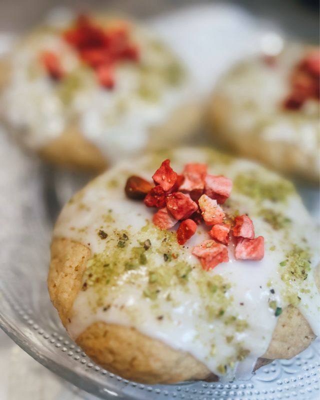 Crumbl Cookie de lima y chocolate blanco 🍋‍🟩