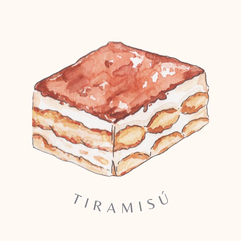Tiramisú