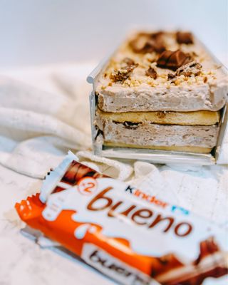 Tiramisú Kinder Bueno y Nutella