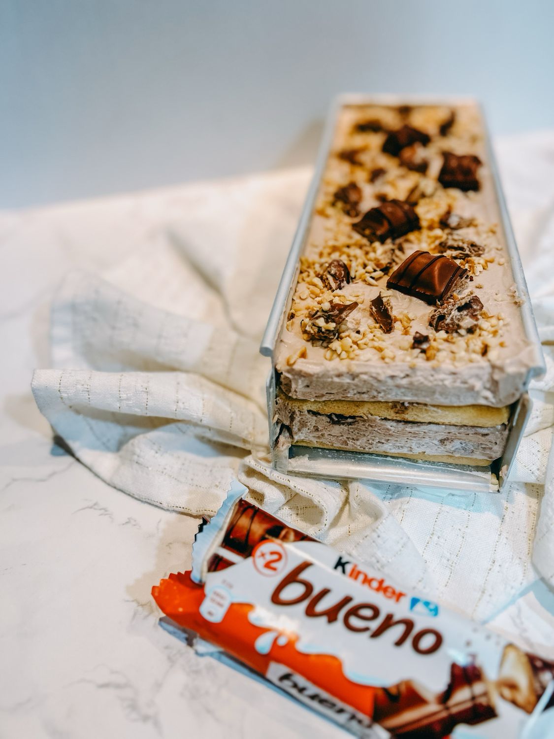 Tiramisú Kinder Bueno y Nutella