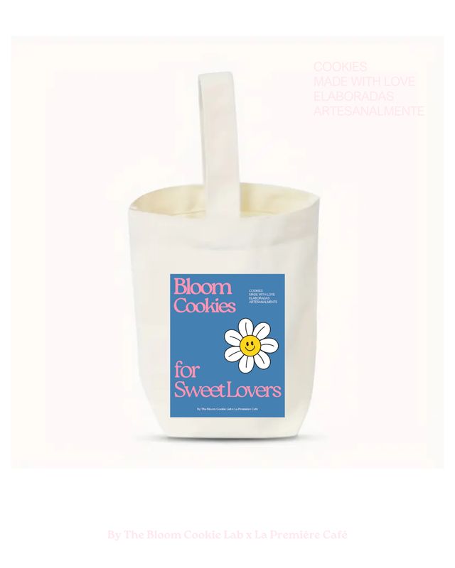 Bolsa lona "The Bloom Cookie Lab"