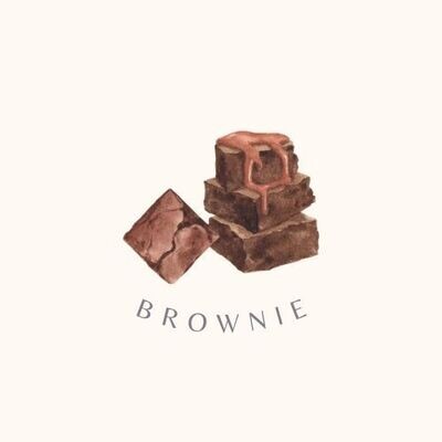 Brownies artesanales de La Première Café Ferrol