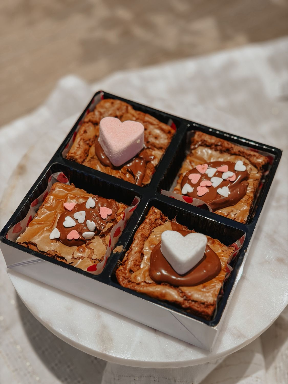 Caja Brownie de San Valentín ❤️