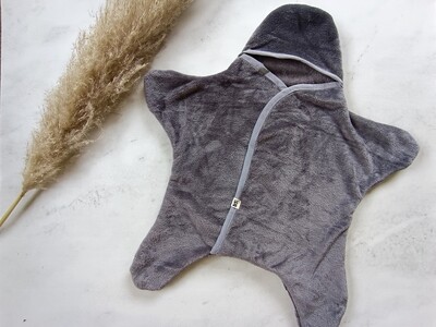 Grey Starfish Blanket 