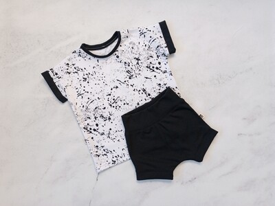 Monochrome Splatter Play Set