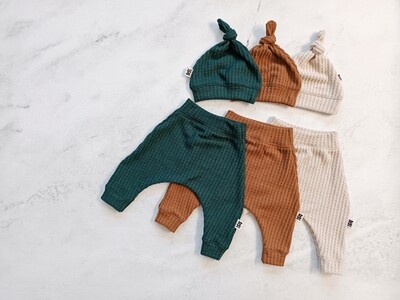 Waffle Knit Baby Pants