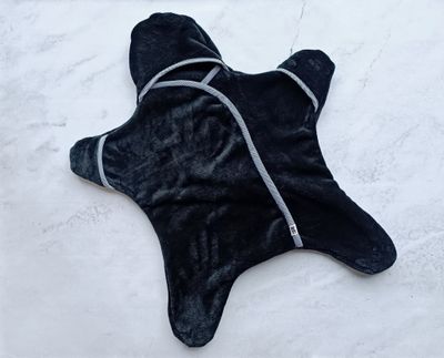 Black Starfish Blanket