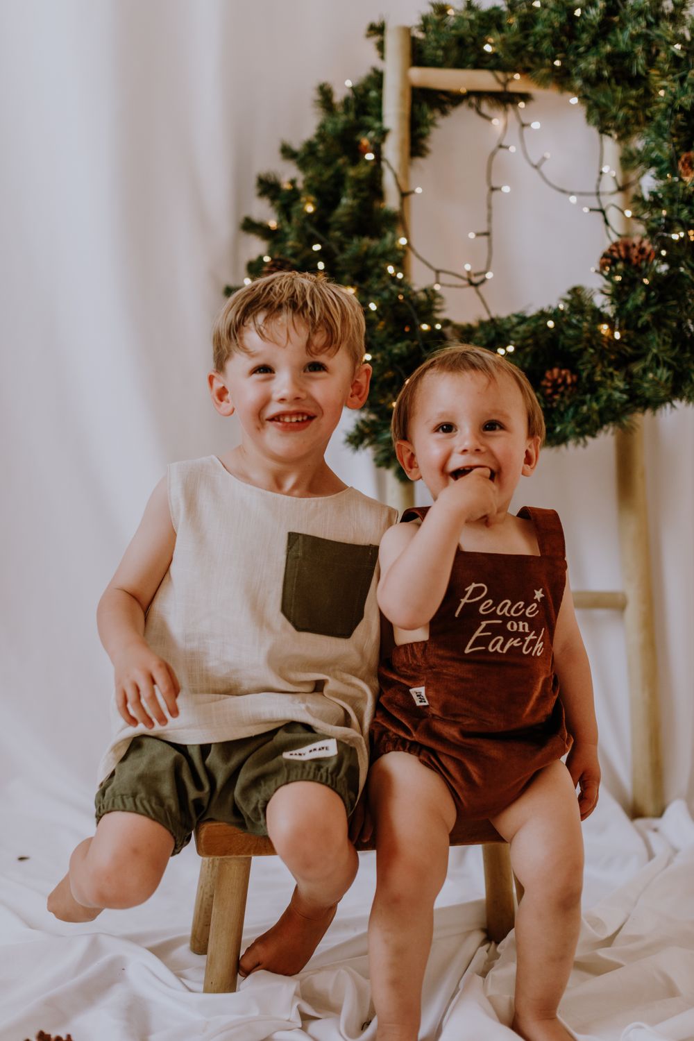 Toddler Linen Christmas Sets 2024