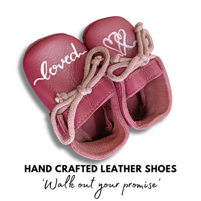 Mahogany Red &#39;Loved&#39; (6 -12 months)