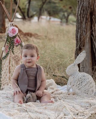 Bunny/Easter Rompers
