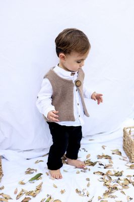 Reversible Baby &amp; Toddler Cardigan Vest