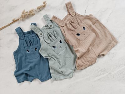 Bunny Dungaree Romper