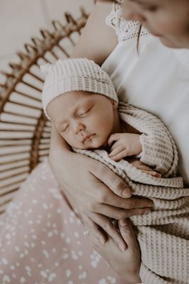 Waffle Knit Swaddle Sets