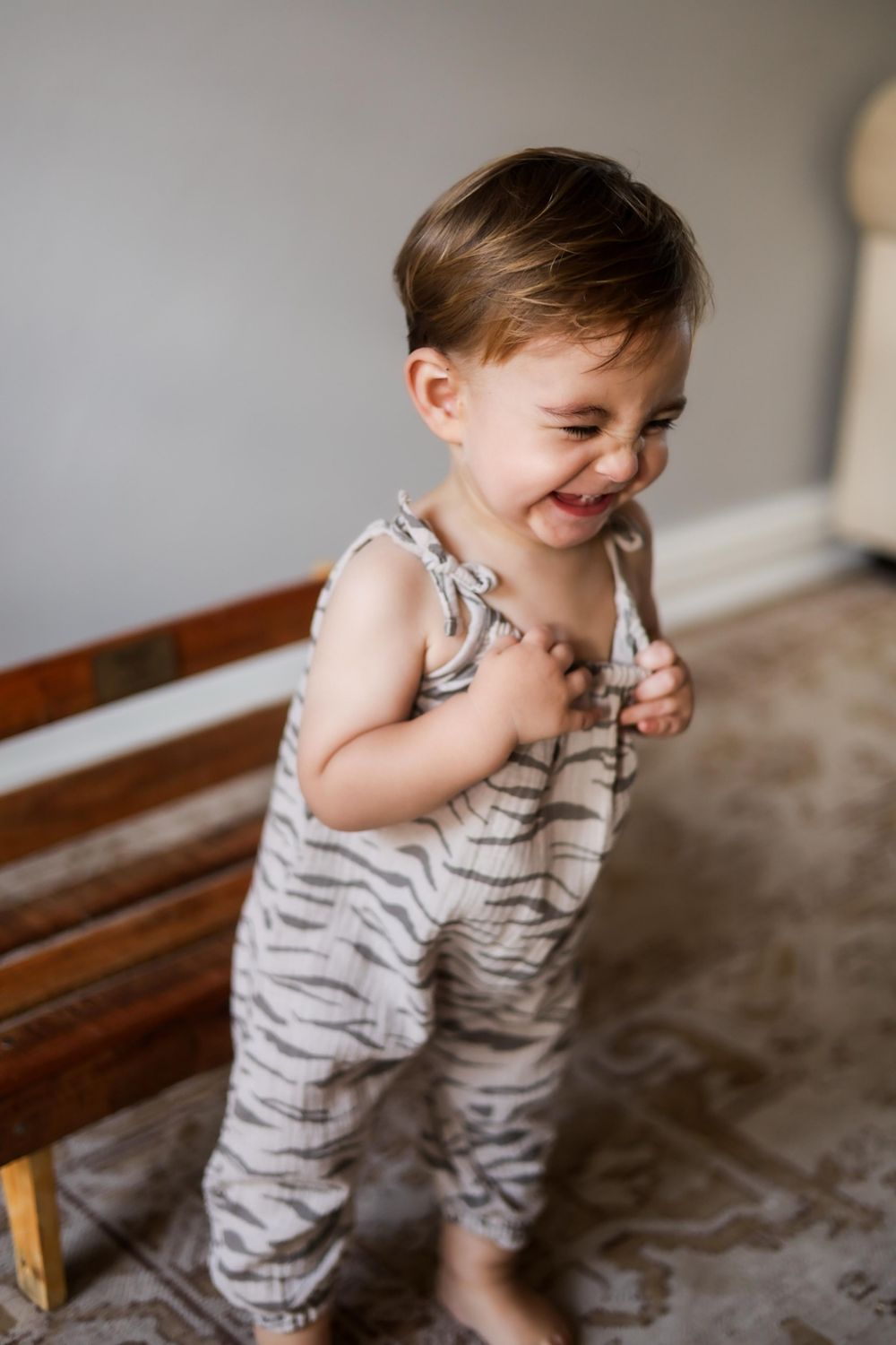 Tiger Adveture Romper