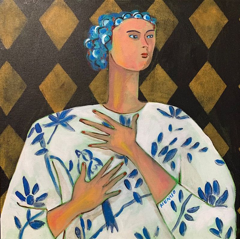 An original painting. "Truly"