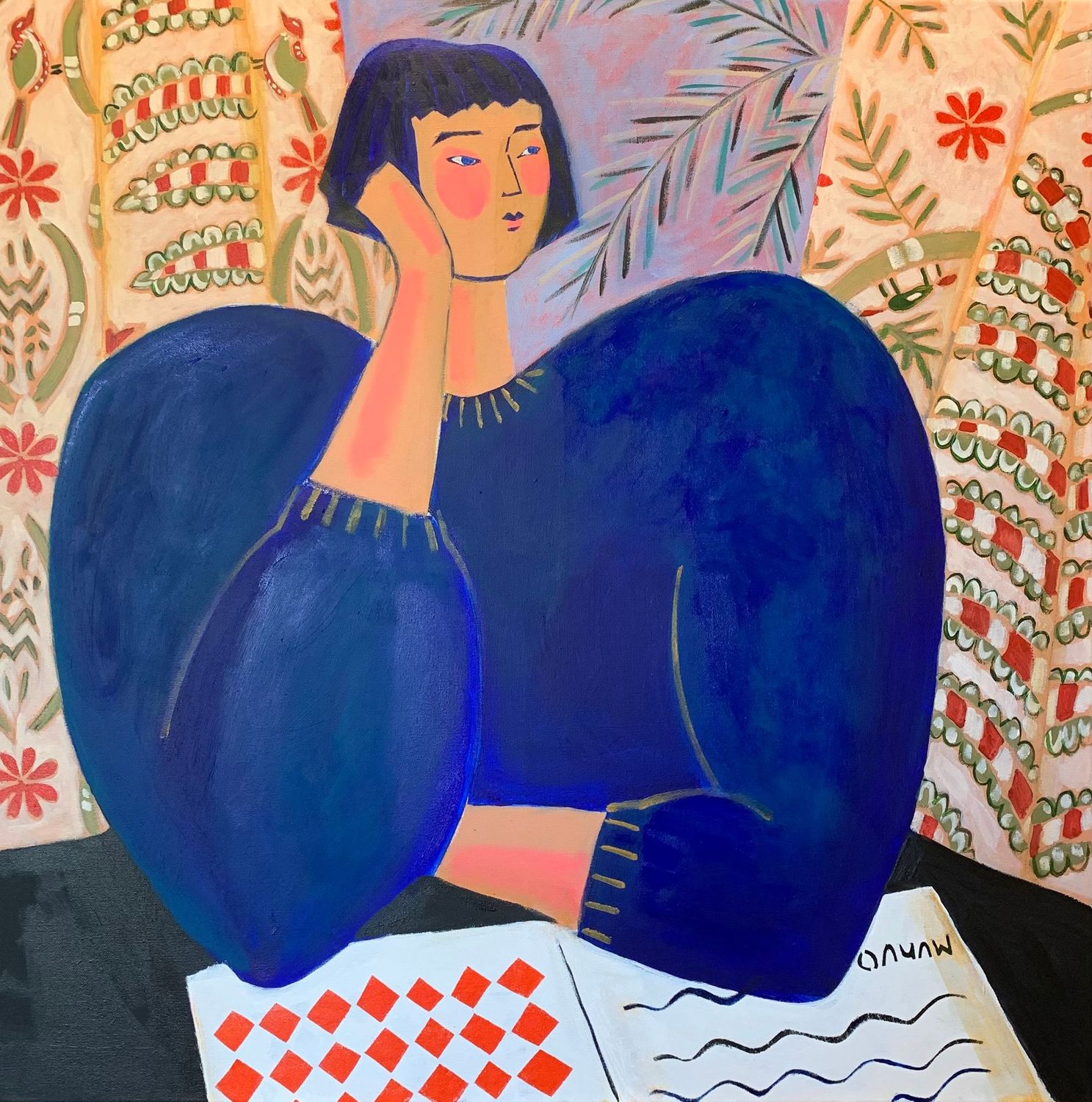 An original painting - Pattern maker
