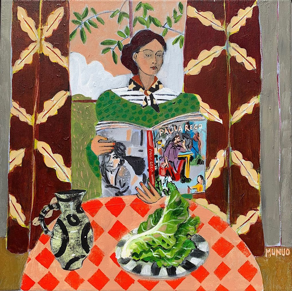 An original painting - About Paula Rego