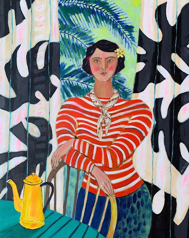 An original painting (AOP2) - Morning in Nice