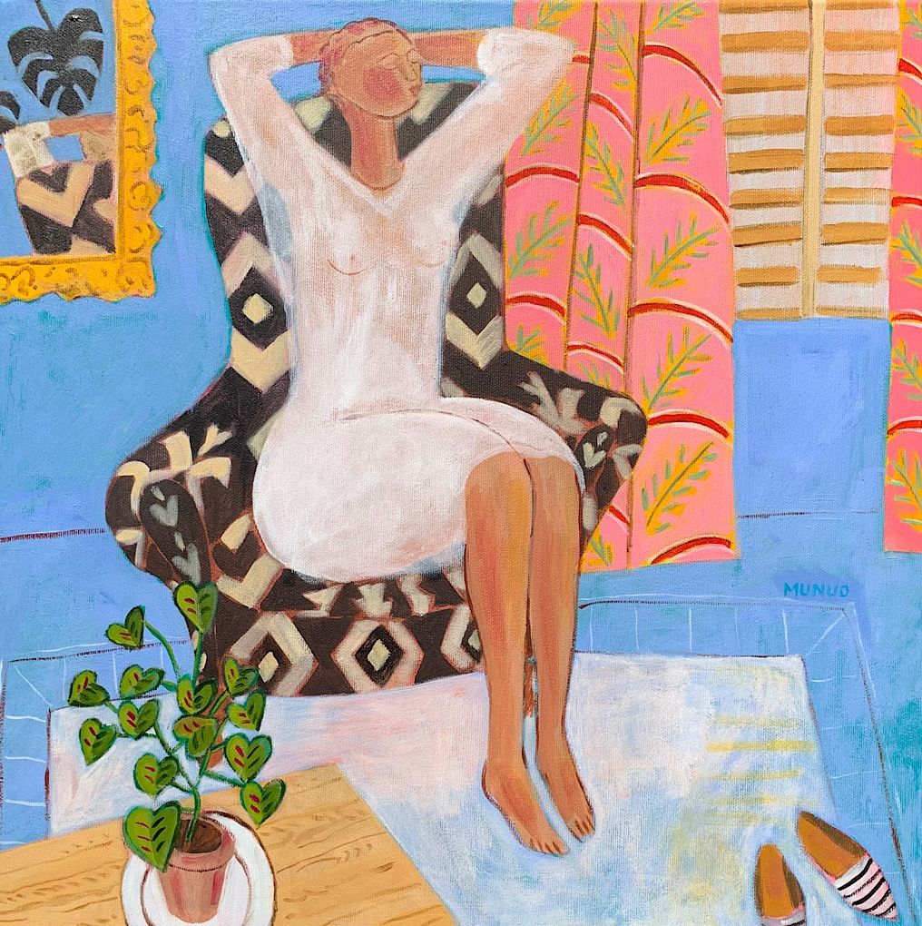 An original painting - Rise and shine Marrakesh