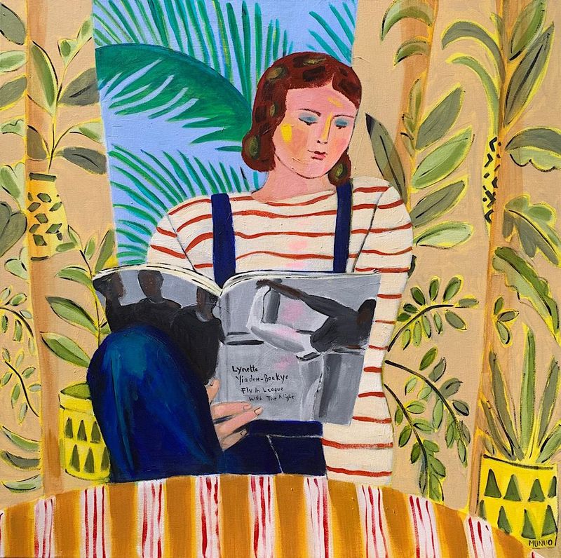 An original painting - Fact and Fiction