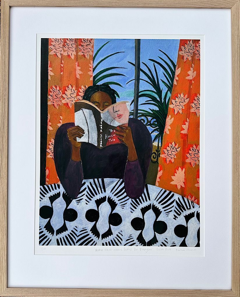 Limited edition giclee print - Better Never Means Better For Everyone
