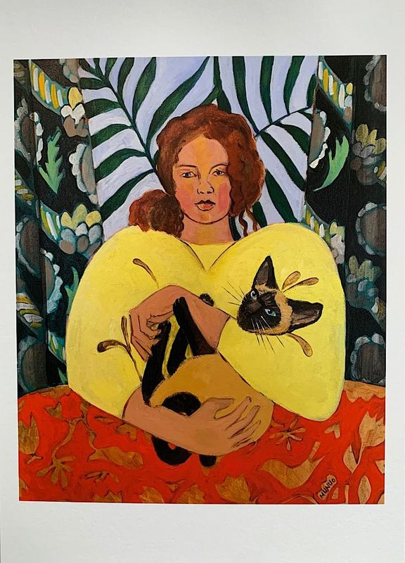 Limited edition giclee print - Iris and Percy