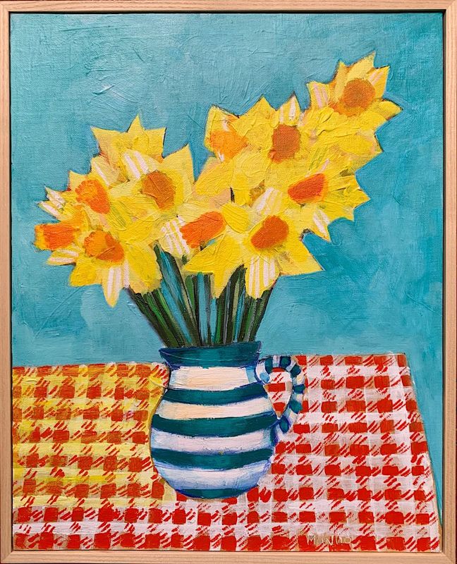 An original painting "Welcome"