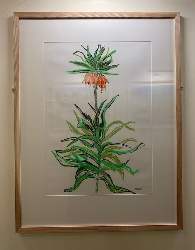 Benton End Catalogue, room 4 - Crown Imperial sketch 3