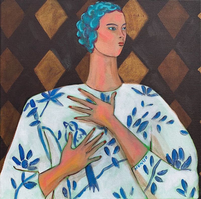 An original painting - Hermione.