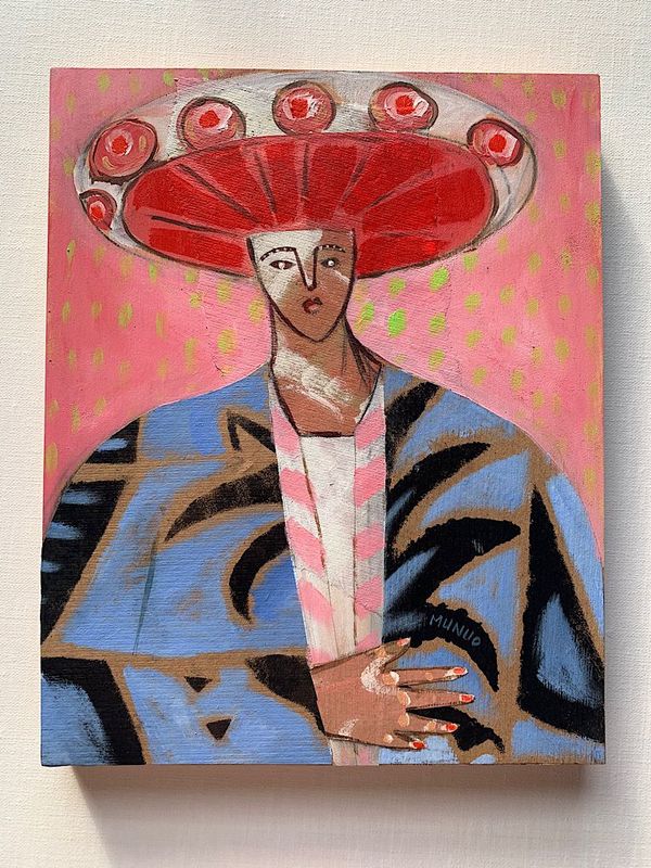 An original mixed media painting - Little Things