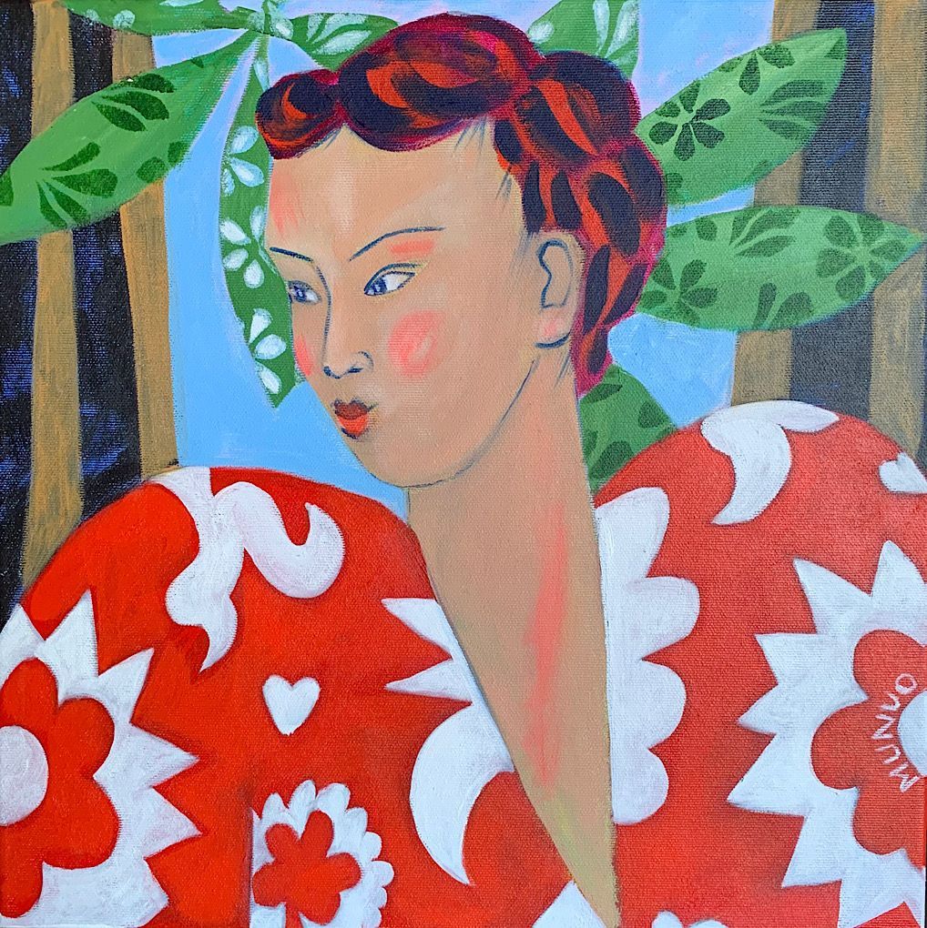 An original painting - That dress