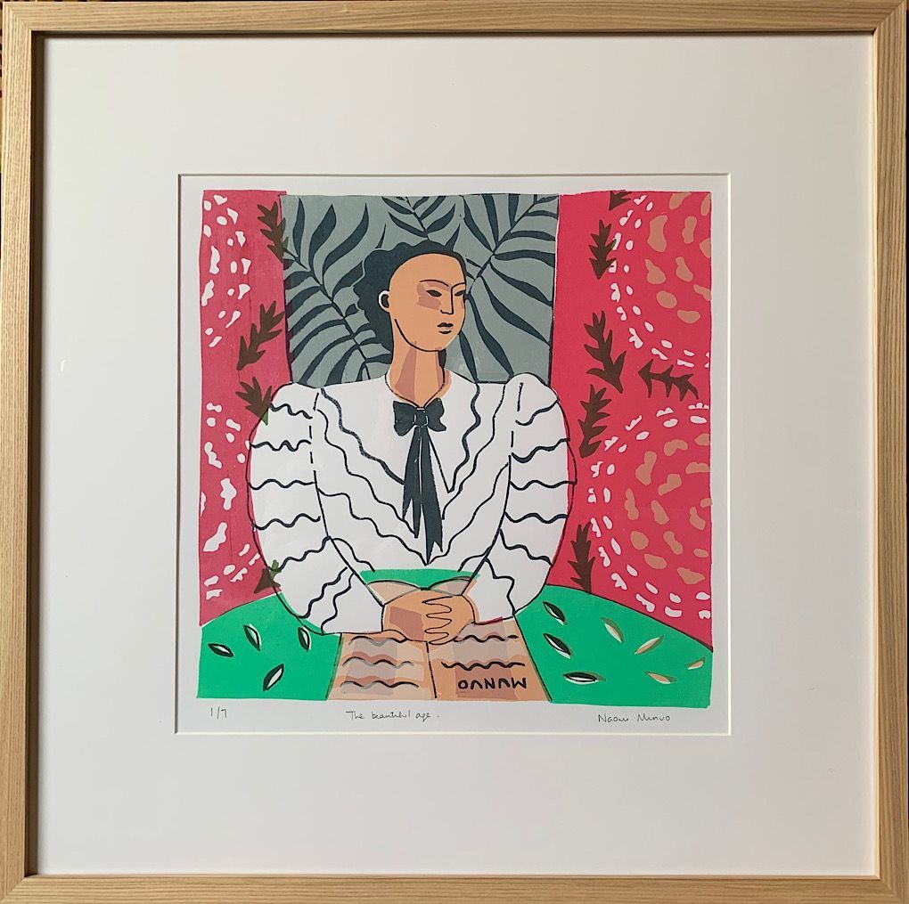 Limited edition screen print - The beautiful age screen print