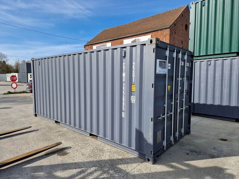 20' 1er voyage gris RAL 7015