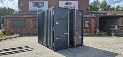 Stockage 10' avec protège-cadenas GRIS 7015