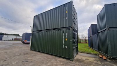 20' 1er voyage vert RAL 6007